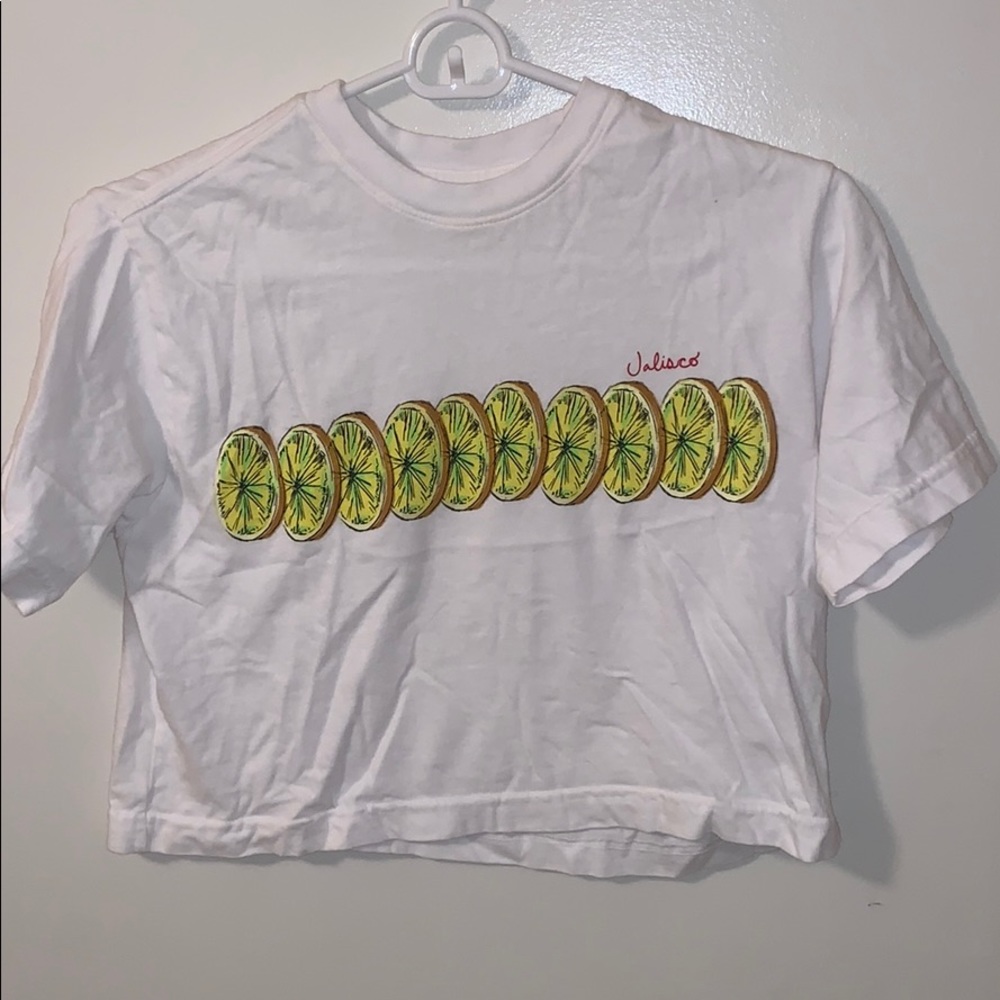 Urban outfitters Jalisco cropped T-shirt